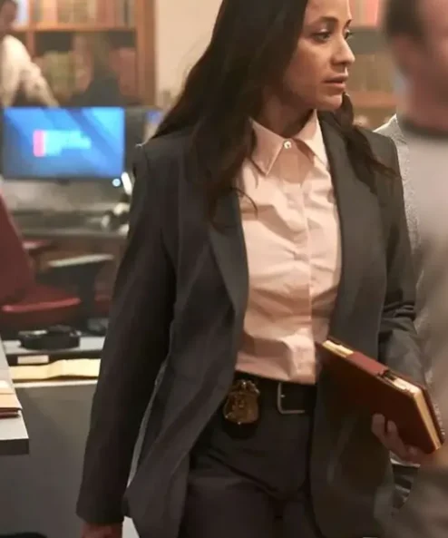 Missing Persons Unit Nikki Parker Grey Blazer