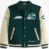 New York Jets Green And Off White Jacket