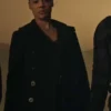 Reacher S02 Frances Neagley Black Coat
