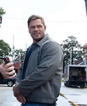 Reacher S02 Jack Reacher Grey Jacket