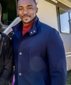 Rennervations Anthony Mackie Blue Coat
