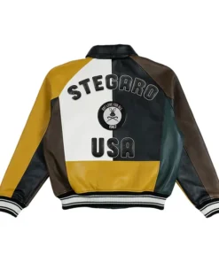 Stegaro 1967 Bomber Leather Jacket