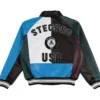 Stegaro Got Love For All Bomber Leather Jacket