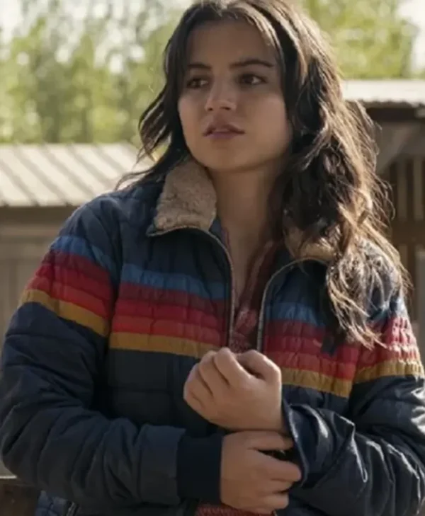 The Last Of Us Isabela Merced Rainbow Stripe Jacket