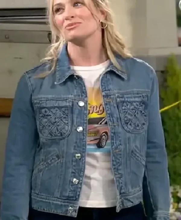 The Neighborhood S07 Beth Behrs Denim Jacket