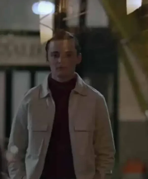 The Tutor Noah Schnapp White Jacket
