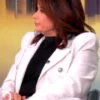 The View 2025 Ana Navarro Leather Blazer
