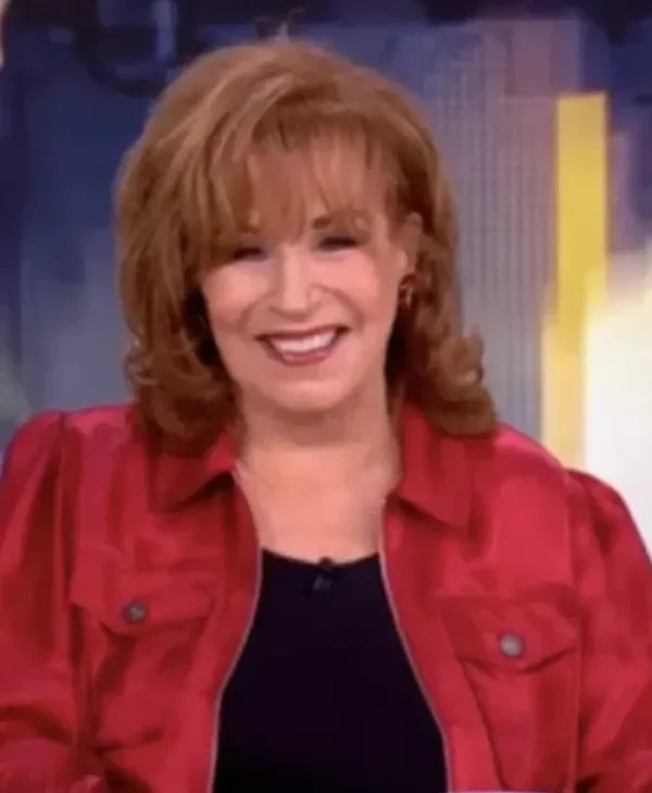 The View Joy Behar Red Zip Jacket