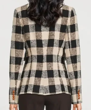 Will Trent S03 Plaid Sonja Sohn Blazer