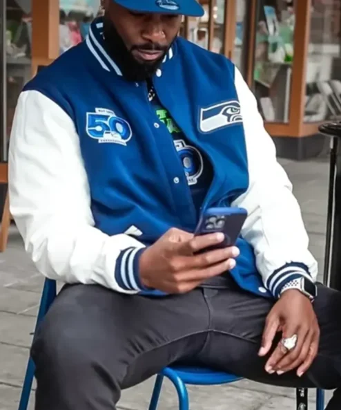 50th Season Seattle Seahawks Varsity Jacket