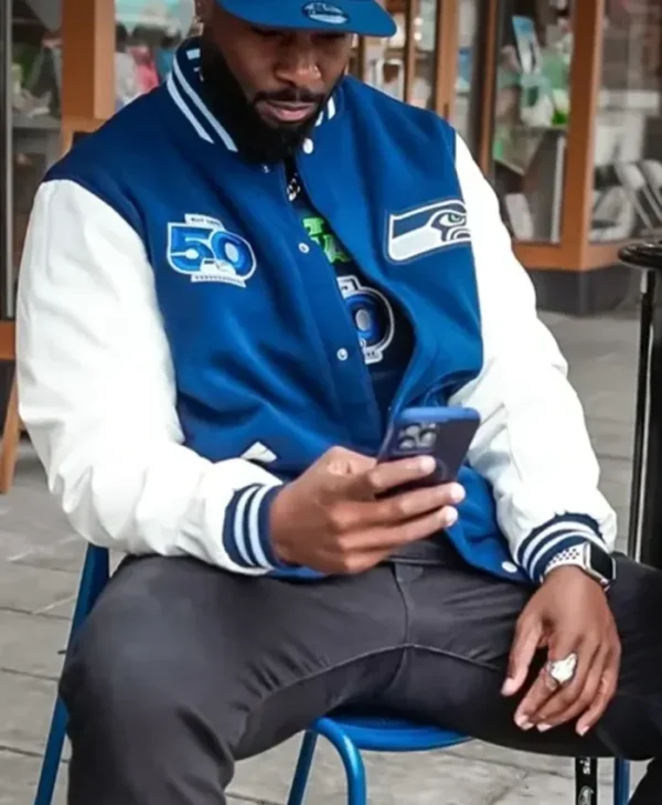 50th Season Seattle Seahawks Varsity Jacket
