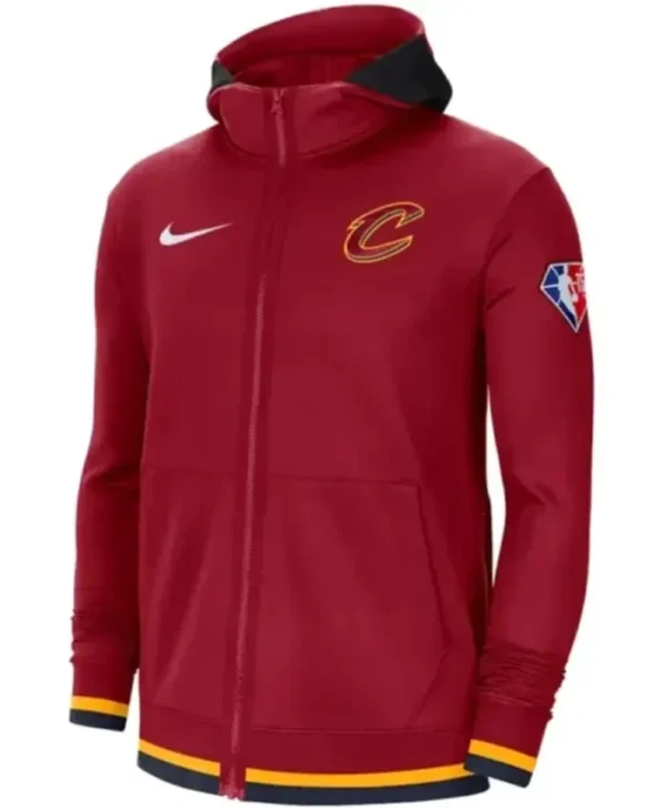 75th Anniversary Cleveland Cavaliers Red Jacket