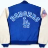 80’s Los Angeles Dodgers Blue And OFF White Jacket