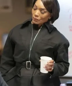 9 1 1 S08 Athena Grant Black Jacket