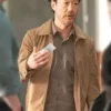 9 1 1 S08 Howie Han Brown Suede Jacket