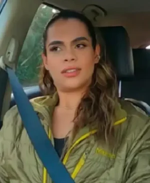 90 Day Fiance S11 Alliya Olive Quilted Jacket