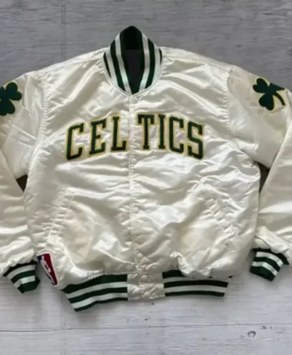 90s Boston Celtics Vintage Varsity Jacket