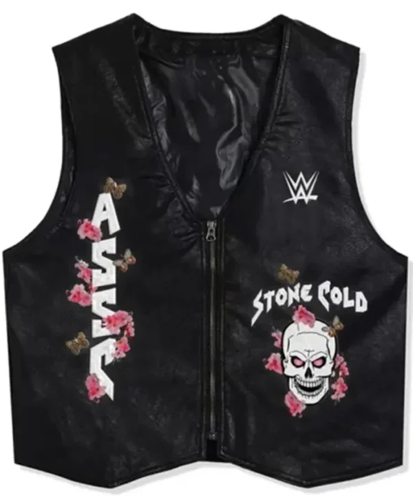 ASSC x WWE Stone Cold Black Vest