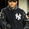 Aaron Boone NY Yankees Navy And Black Jacket