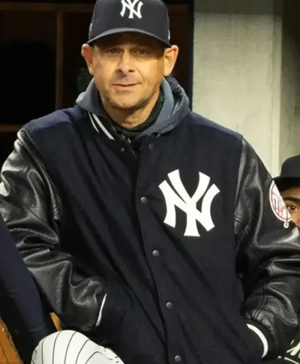 Aaron Boone NY Yankees Navy And Black Jacket