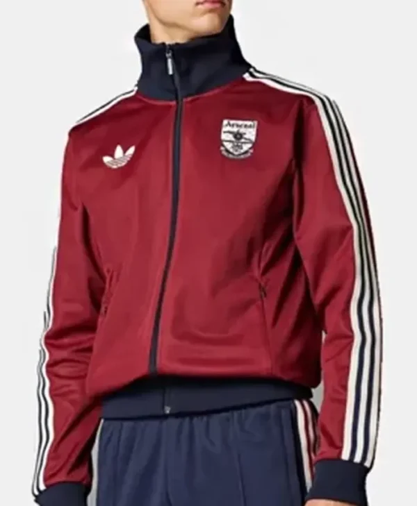 Adidas Arsenal Maroon Track Jacket