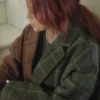 Adolescence S01 Erin Doherty Navy Coat