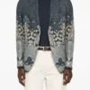 American Idol S23 Luke Bryan Print Paisley Blazer