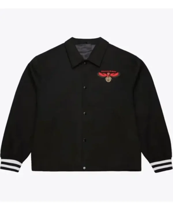 Atlanta Hawks Oversweep Black Jacket