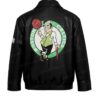 Order Now Basketball Team Boston Celtics Black Leather Jacket For Men & Women
