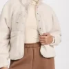 Battle Camp S1 Avori Strip Fur Jacket
