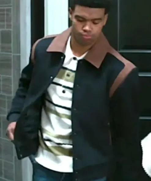 Beyond The Gates Jaden Lucas Black And Brown Jacket