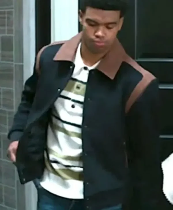 Beyond The Gates Jaden Lucas Black And Brown Jacket