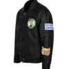 Order this Boston Celtics Black Leather Jacket