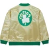 Boston Celtics Vintage Gold Bomber Jacket