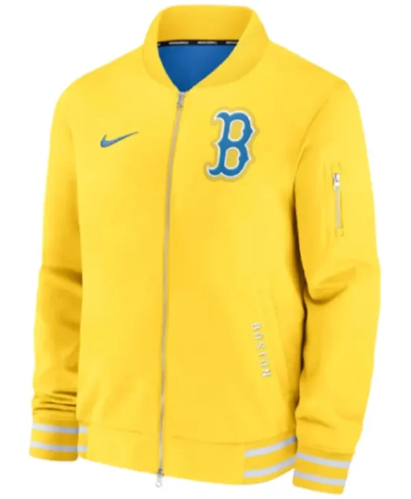 Boston Red Sox City Connect Yellow Jacket
