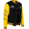 Lacoste Two-Tone Varsity Jacket Open Front