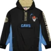 Cleveland Cavaliers Black Vintage Windbreaker Jacket