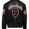 Cleveland Cavaliers Leather Black Jacket