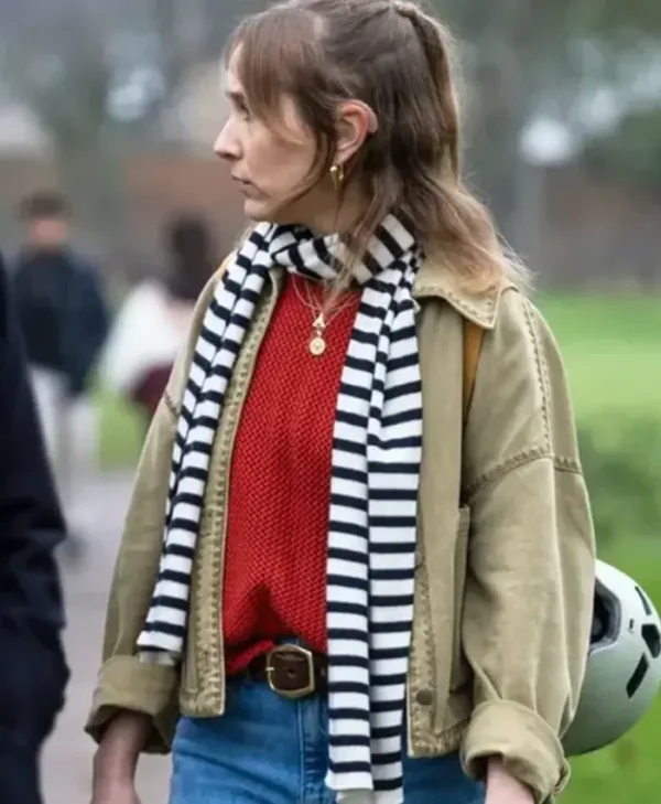 Code Of Silence S01 Rose Ayling Ellis Mint Green Jacket