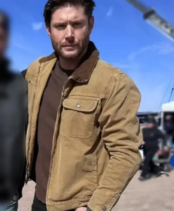 Countdown 2025 Jensen Ackles Brown Jacket