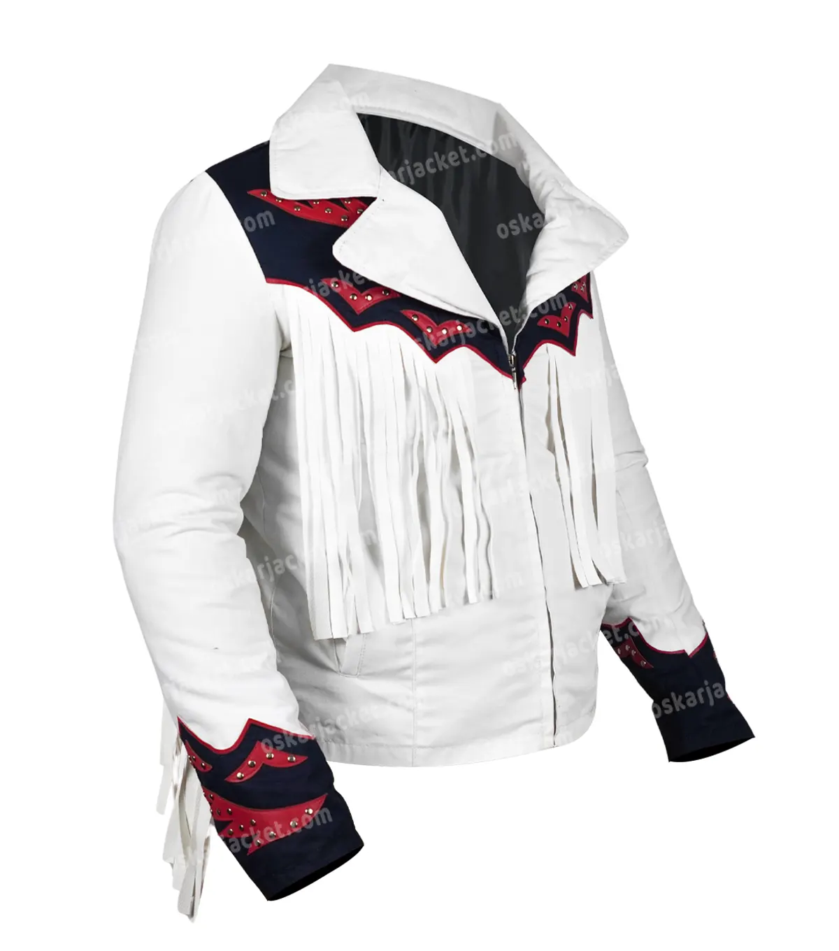 Denver Broncos Cheerleaders Fringe Jacket