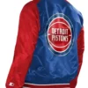 Detroit Pistons Renegade Red And Royal Jacket