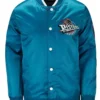 Detroit Pistons Ty Mopkins Teal Varsity Jacket