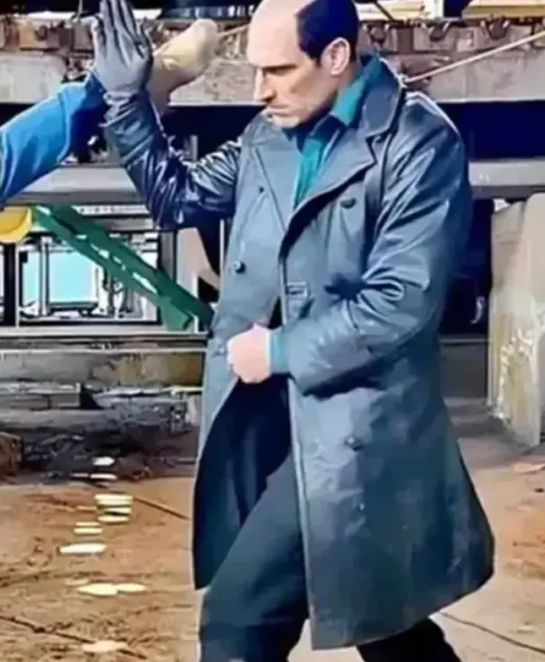 Diablo 2025 Marko Zaror Black Leather Coat