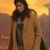 Doctor Who S15 Varada Sethu Yellow Coat