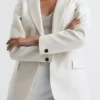 Evelyn Jones Strife S02 White Blazer