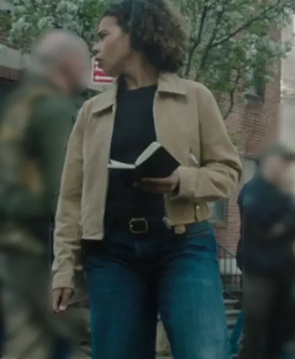 FBI Most Wanted S06 Sheryll Barnes Suede Jacket