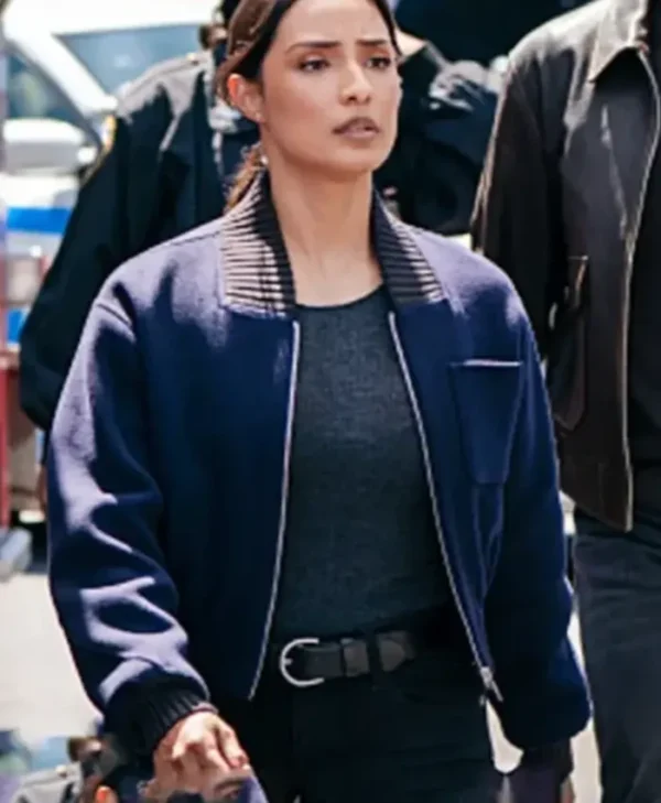 FBI S07 Dani Rhodes Blue Bomber Jacket