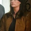 FBI S07 Missy Peregrym Brown Suede Jacket