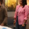 Found S02 Lacey Quinn Pink Heart Blazer